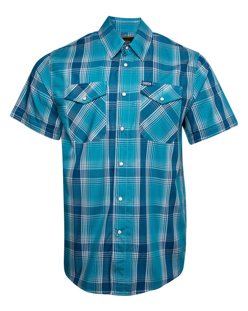 DUVAL STREET BAMBOO SHORT SLEEVE BUTTON UP - MENS